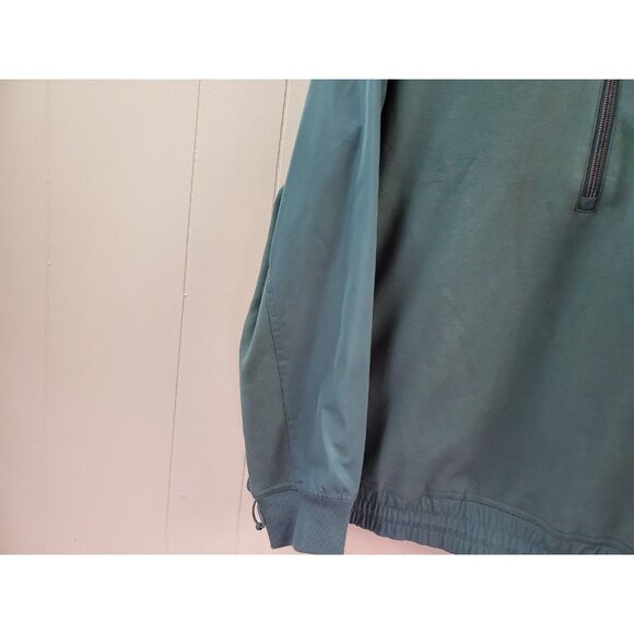 ATHLETA Women's Medium Triumph Hybrid Half Zip Windbreaker‎ Jacket Green - Picture 6 of 7